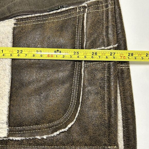 Kuhl Projekt Women's Size L Dani Sherpa Vest Jacket Fleece Full Zip Oak Wool - Picture 7 of 8